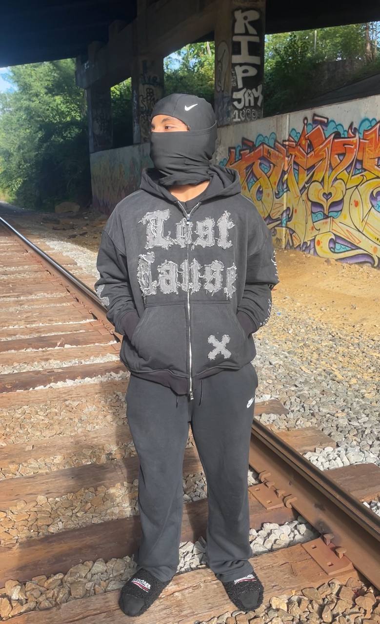 LOST CAUSE ZIP-UP front